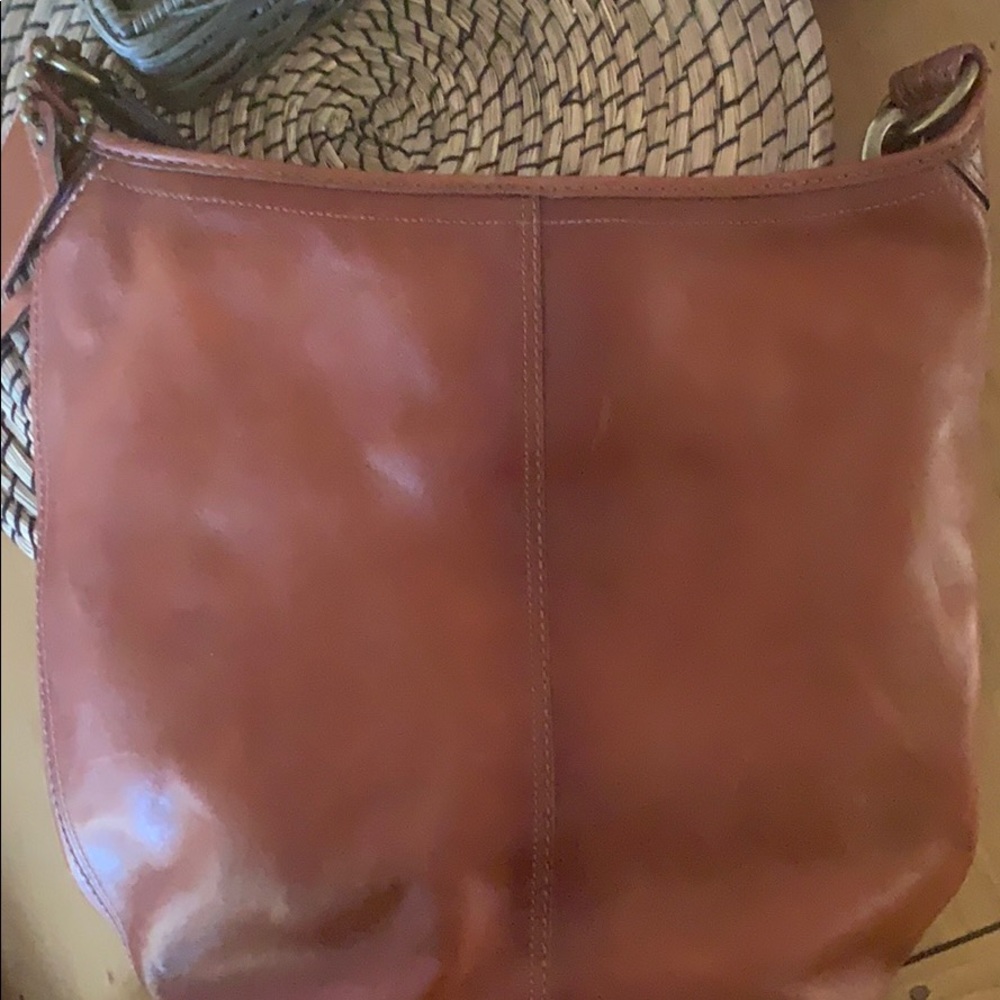 Coach XL Leather Bleecker Bucket bag